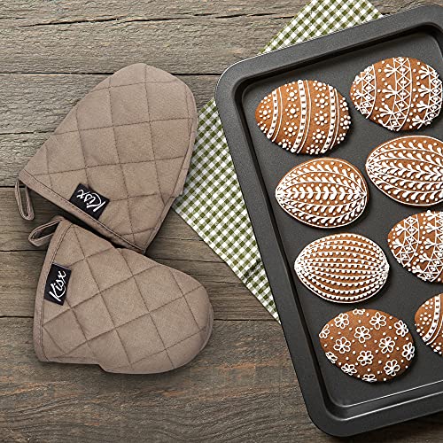 Oven Mitts Heat Resistant (Gray / Mini)