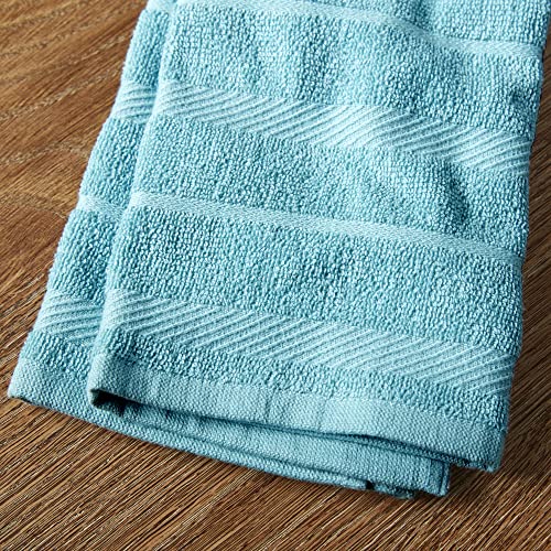 Albany Kitchen Towel 4 (Aqua / 16"x26")