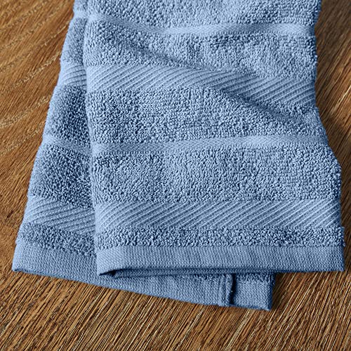 Albany Kitchen Towel 4 (Blue Velvet / 16"x26")