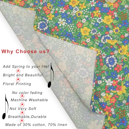 2 Pack Floral Aprons with Pocket (2pack #D)