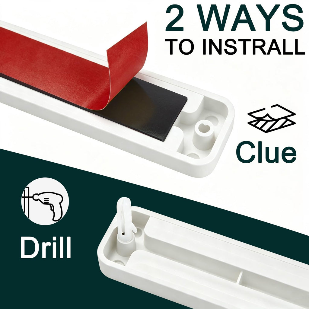 Magnetic Knife Strips Holder for Wall (White / 13in)