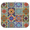 Boho Dish Drying Mat Drainer Pads (Brown / 16"x18")