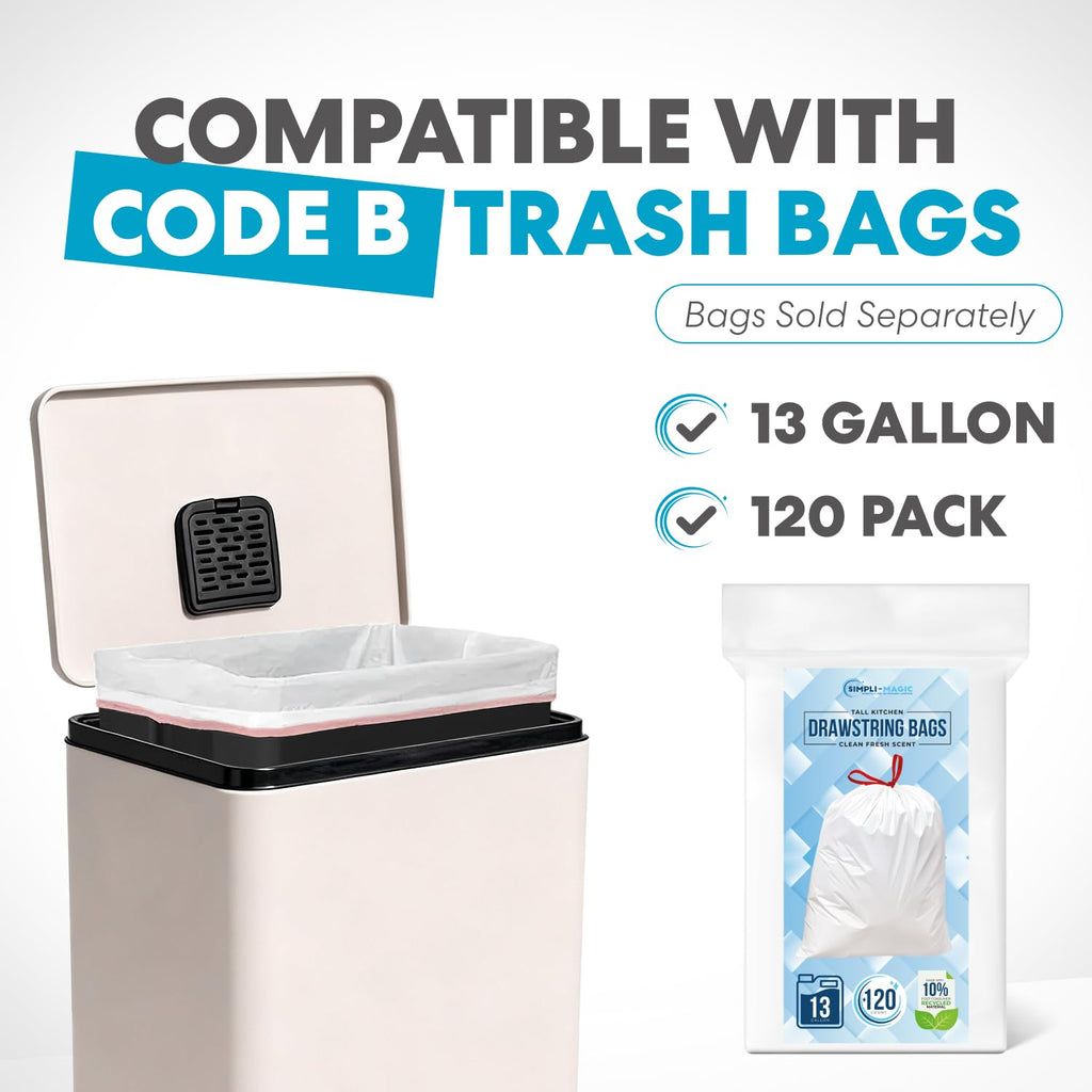 13.2 Gallon 50L (White / Large)