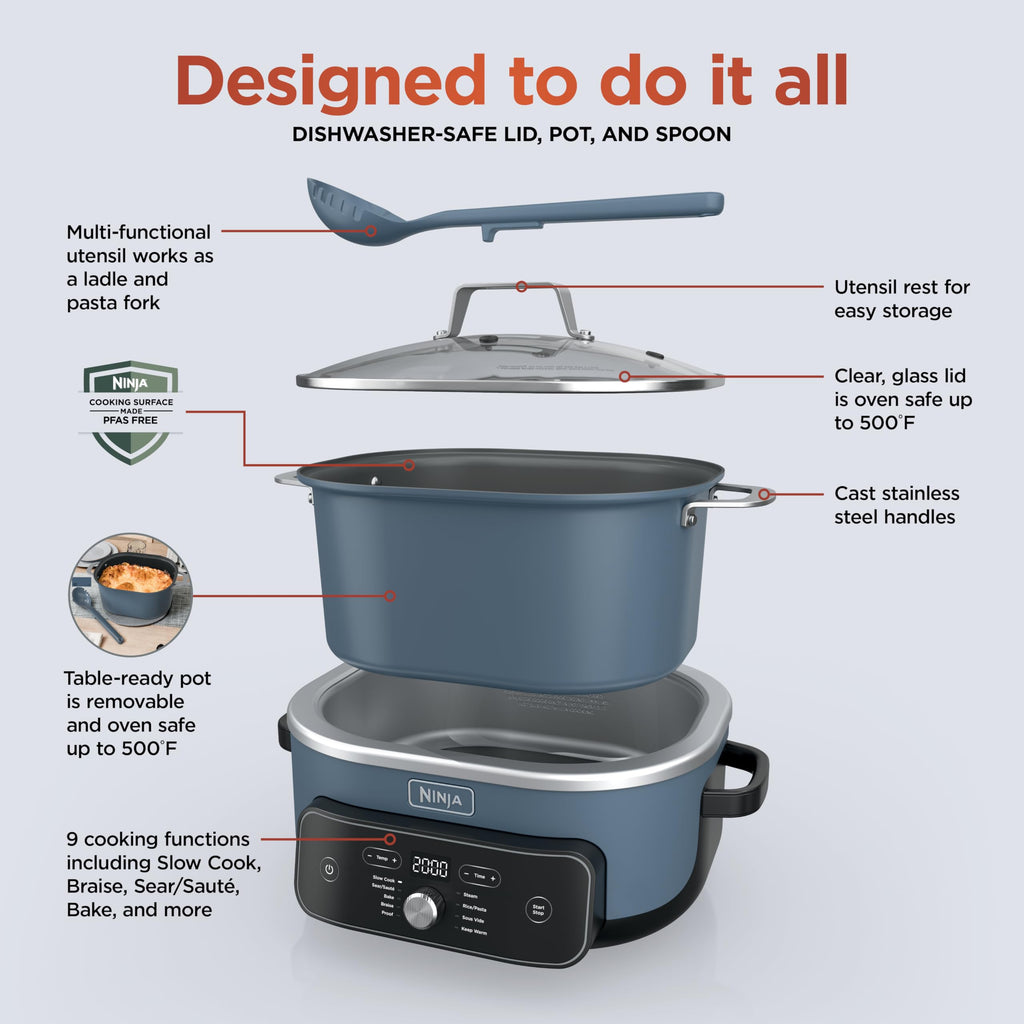 PossibleCooker™ PRO Plus 9 (Blue / 8.5 Quarts)