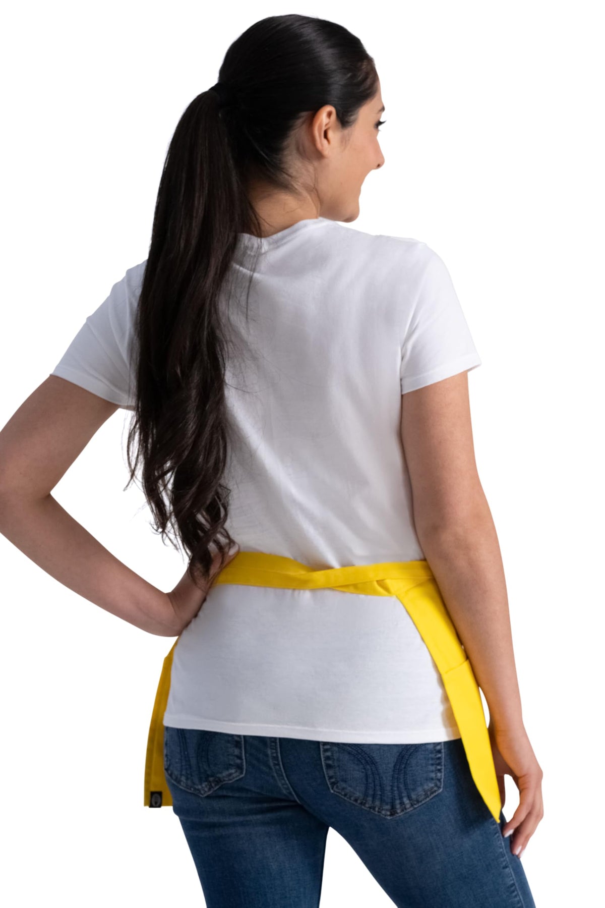 Unisex Waitress Apron (Lemon)