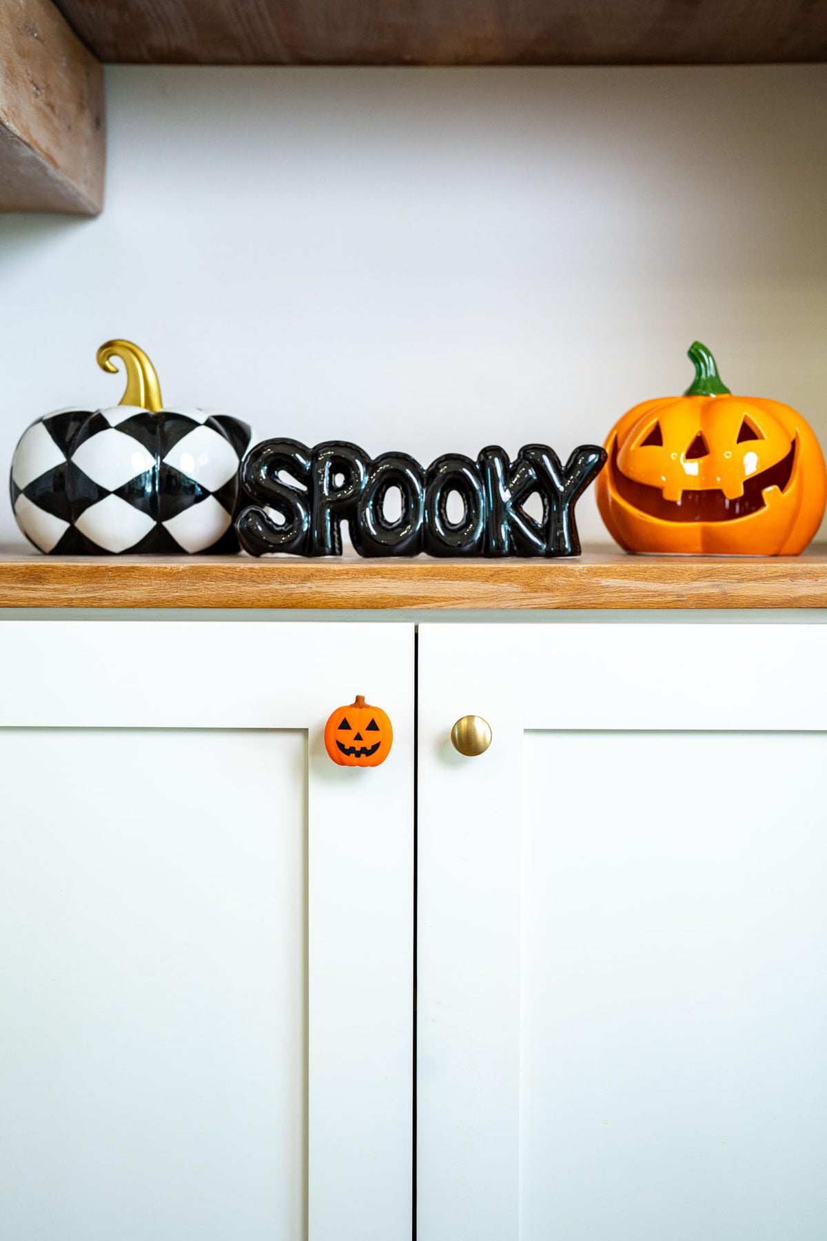 12pk Jack o Lantern Decorative Knob Covers for Halloween Decor (Jack O Lantern)