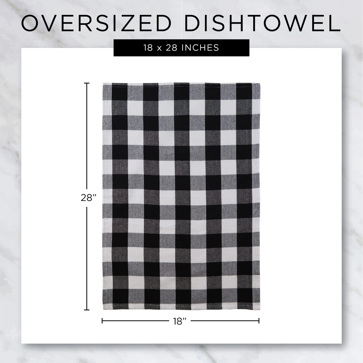 Assorted Woven Kitchen Set (Nautical Blue / Dishtowel, 18x28"; Dishcloth, 13x13")