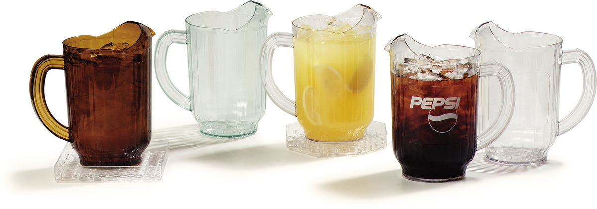 Versapour Clear Pitcher Tall Pitcher for Kitchens (Clear / 60 Ounces / Polycarbonate)