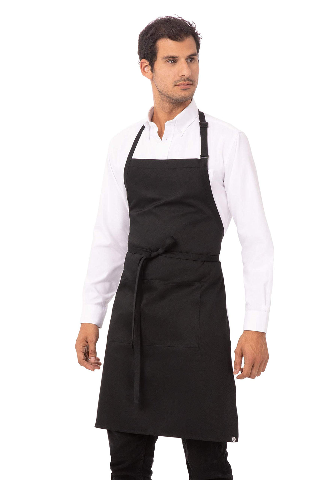 Unisex Butcher Apron (Black, 2 Pack)