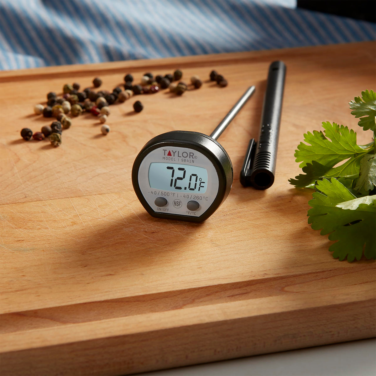 Pro Instant Read Digital Food Thermometer (Black)