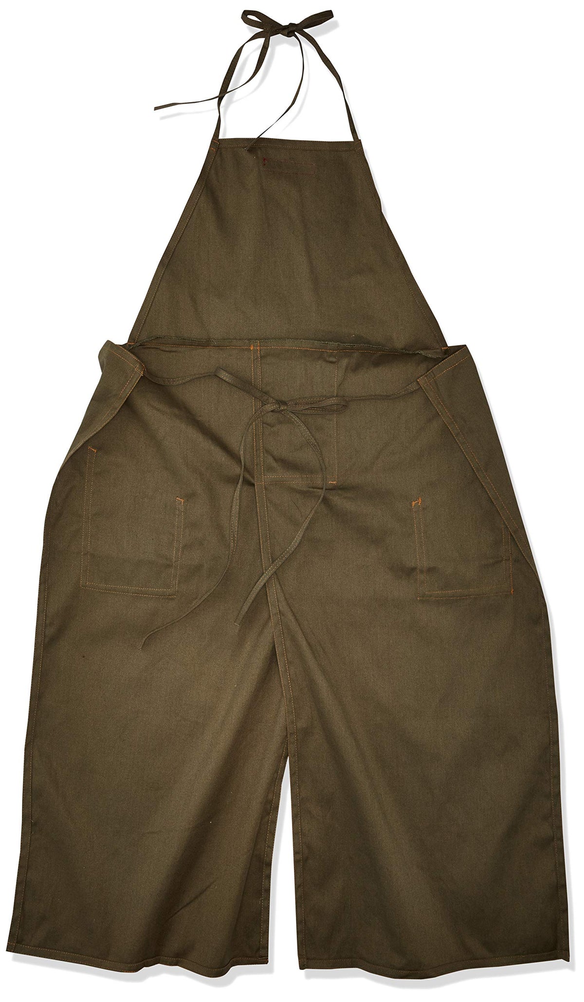 OLIVE GREEN the original split apron for potters (Olive Green)