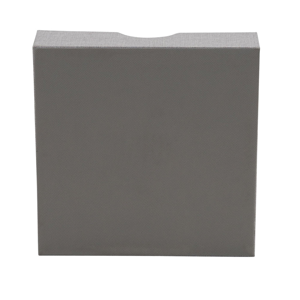 Grey 728 1 Deep 9 Section Drawer Organizer Box for Storage 12 in x 3.13 (Grey)
