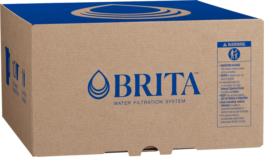 Large 10 Cup Water Filter Pitcher with BritaPlus Filter