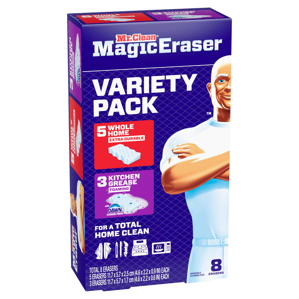 Magic Eraser Sponge (Upgraded Version / 8 Count Variety Pack)