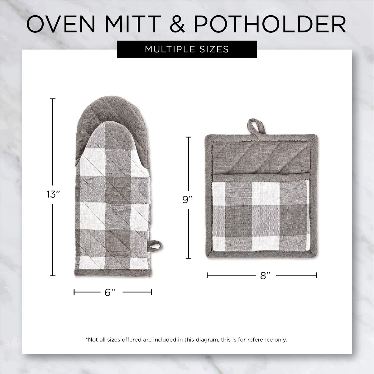 Buffalo Check Kitchen Collection (Potholder / Pink &White)