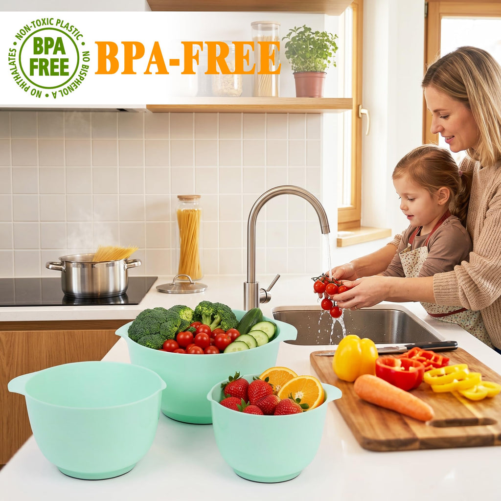 Mixing Bowls Set of 4 (Green)