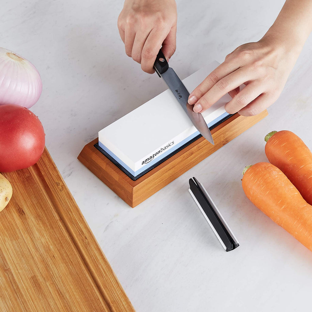 Whetstone Knife Sharpening Stone (Grit: 1000/6000)