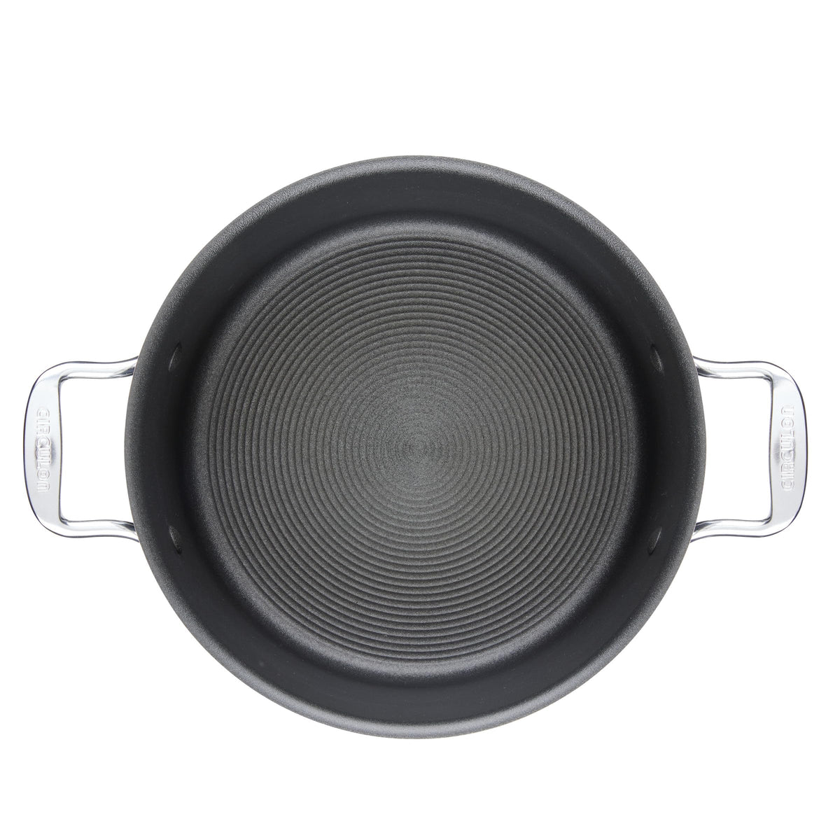 C1 Series Clad Stainless Steel with ScratchDefense Technology Cookware Nonstick Induction Stockpot with Lid (8 Quart)