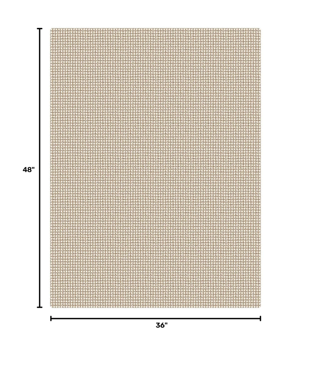 Washable 3x4 Entry Area Rug (Oatmeal Beige / 3' x 4' (Rectangular))