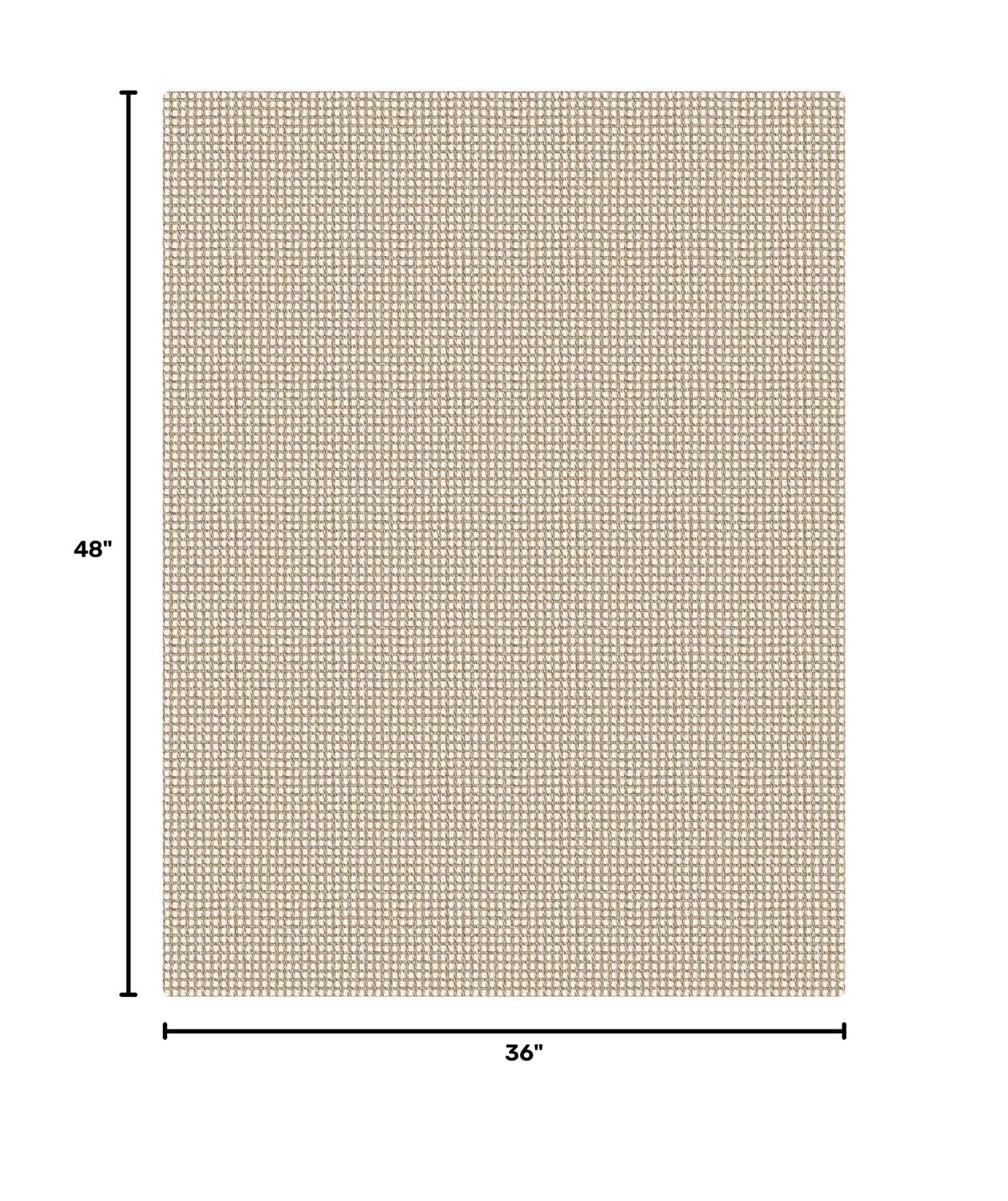 Washable 3x4 Entry Area Rug (Oatmeal Beige / 3' x 4' (Rectangular))