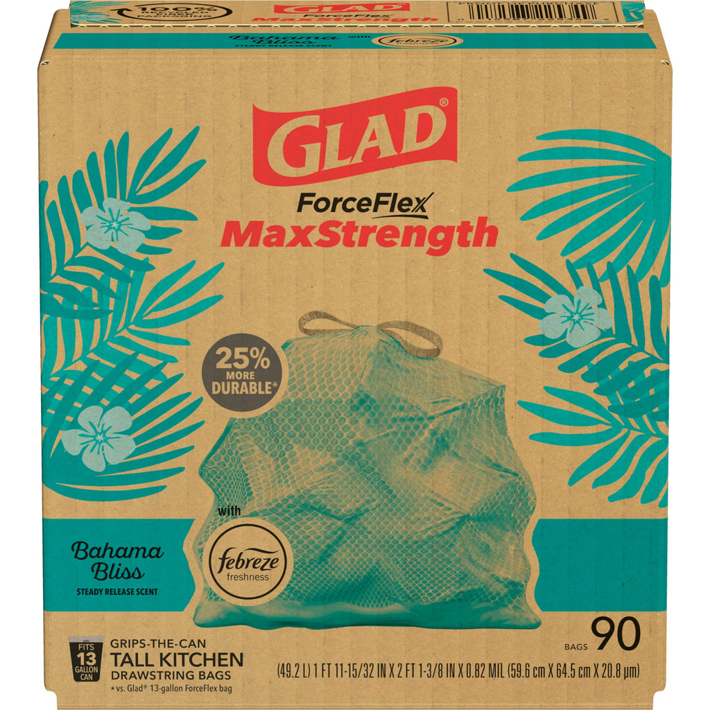 ForceFlex MaxStrength Tall Kitchen Trash Bags (90 Count (Pack of 1))