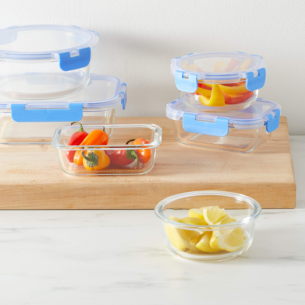 Glass Food Storage Containers (14-Piece Set)