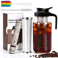 Cold Brew Coffee Maker (64 OZ (Mat + 2 Brushes Included))