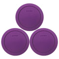 7201-PC 4-Cup Purple Replacement Lid (3-Pack) - Made in USA (Purple)