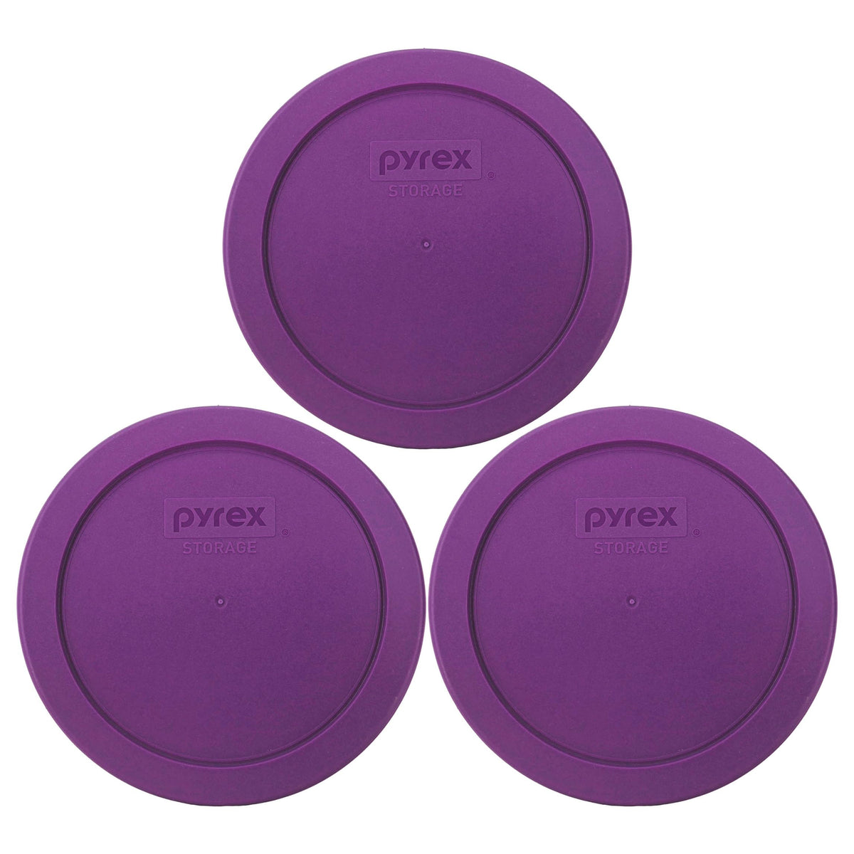 7201-PC 4-Cup Purple Replacement Lid (3-Pack) - Made in USA (Purple)